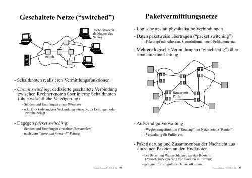 Rechnernetze Lokale Rechnernetze