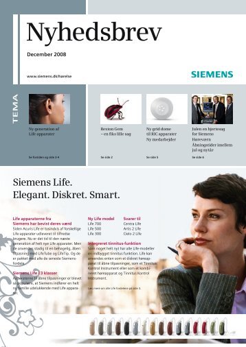 Nyhedsbrev - Siemens Hearing Instruments