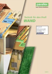 Pavatex-Wand-Technik Brochüre - ABW oikoartec GmbH