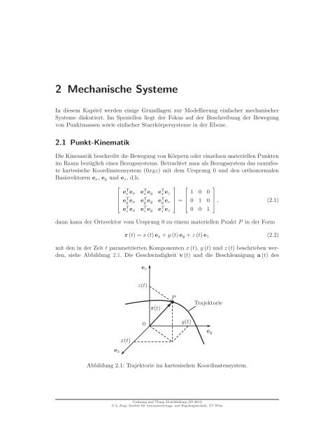 2 Mechanische Systeme - ACIN