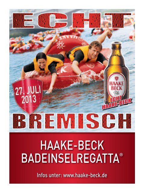 Breminale-Programmheft 2013 - ADFC Bremen