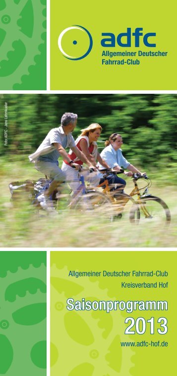 Programm 2013 - ADFC-Hof