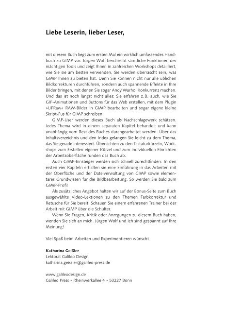 Das umfassende Handbuch Gimp 2.6 (2010) - Adriaforum.com