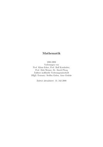 Mathematik