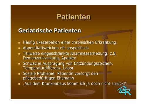 Appendizitis im ambulanten Bereich