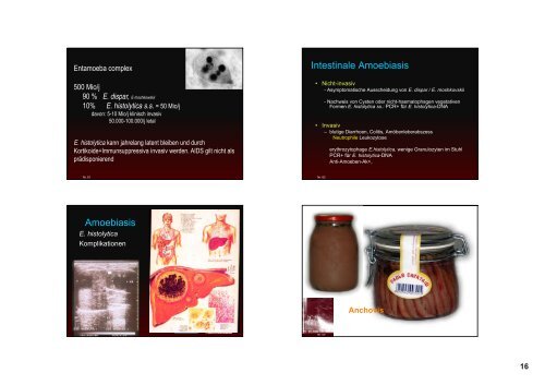 Differentialdiagnose und Therapie von im Ausland erworbenen ...