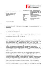 VIVID - Fachstelle für Suchtprävention z.H. Frau Waltraud Posch ...