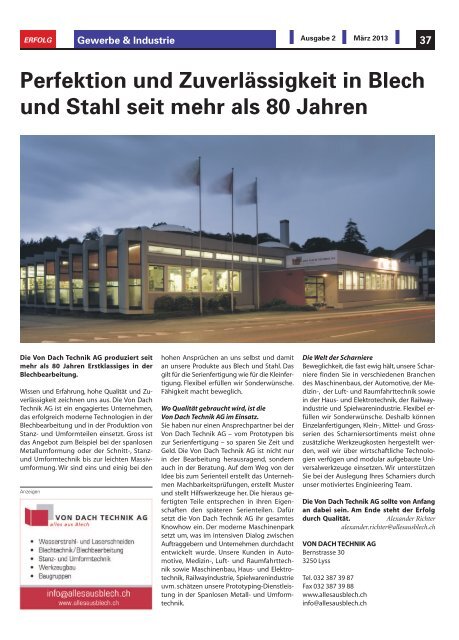 Erfolg_Ausgabe Nr. 2 - März 2013