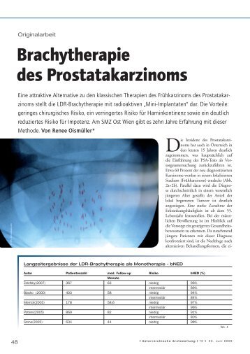 Originalarbeit lesen - Österreichische Ärztezeitung