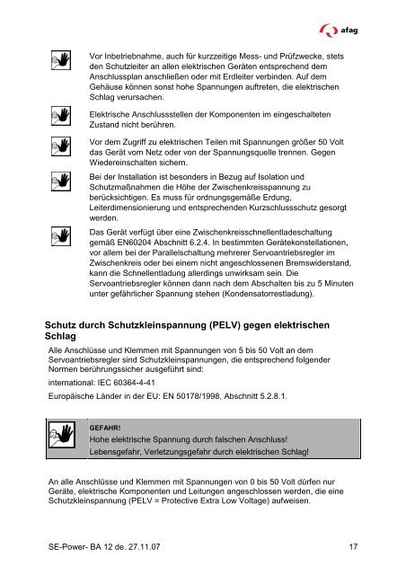 SE-Power Can Open Handbuch - Afag Handhabungs- und ...