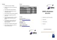 EWO Altdaten Archiv