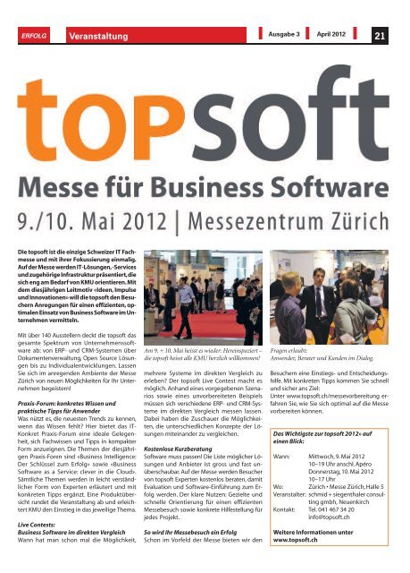 Erfolg_Ausgabe Nr. 3 - April 2012
