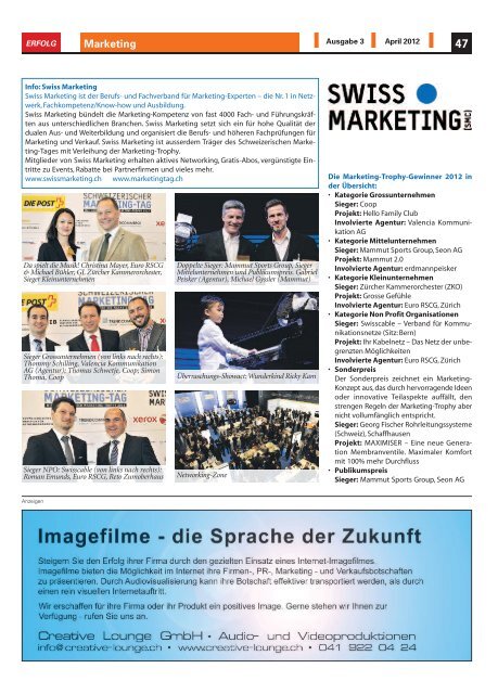 Erfolg_Ausgabe Nr. 3 - April 2012