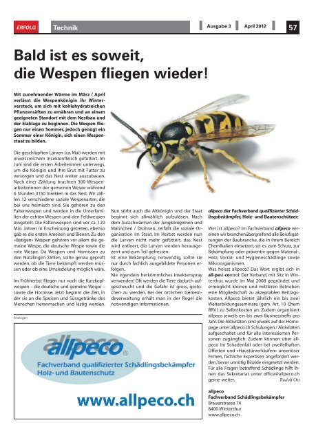 Erfolg_Ausgabe Nr. 3 - April 2012