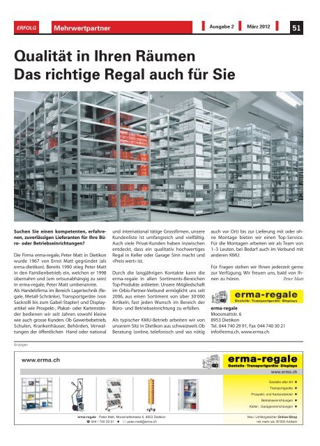 Erfolg_Ausgabe Nr. 2 - März 2012