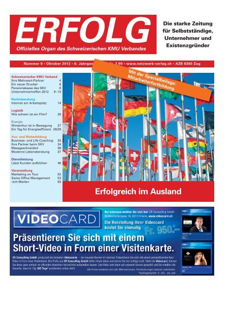 Erfolg_Ausgabe Nr. 9 - Oktober 2012