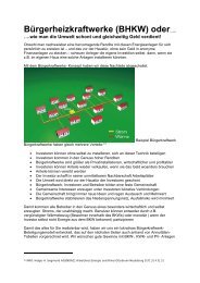 Bürgerheizkraftwerke (BHKW) - Agenda 21 Ottobrunn - Neubiberg