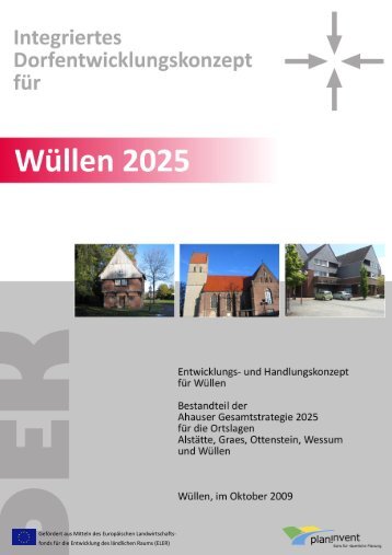 Integriertes Dorfentwicklungskonzept für Wüllen 2025 - Stadt Ahaus