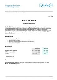 RIAG Ni Black - AHC Oberflächentechnik