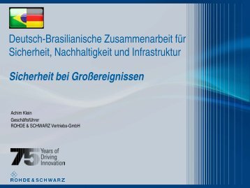 Rohde & Schwarz: Der Spezialist für Messtechnik, Rundfunk und ...