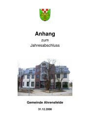 Anhang - Gemeinde Ahrensfelde