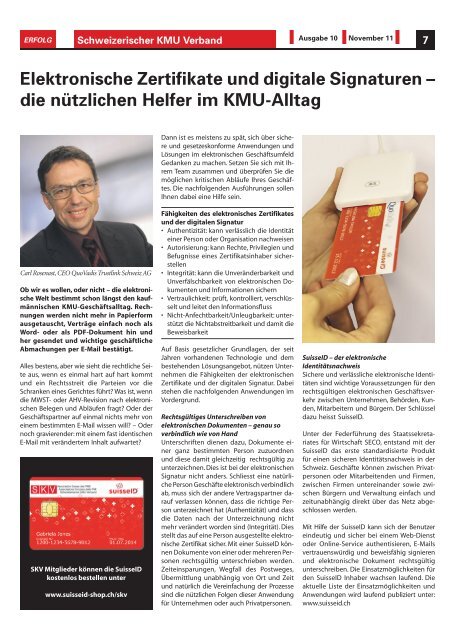 Erfolg_Ausgabe Nr. 10 - November 2011