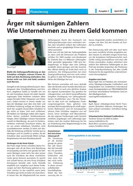 Erfolg_Ausgabe Nr. 3 - April 2011