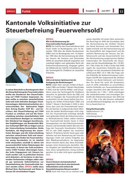 Erfolg_Ausgabe Nr. 5 - Juni 2011