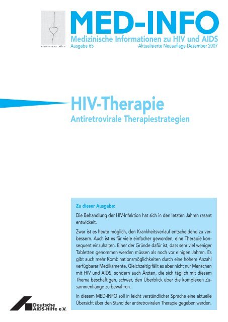 Nr. 65 | HIV-Therapie - Aidshilfe Köln
