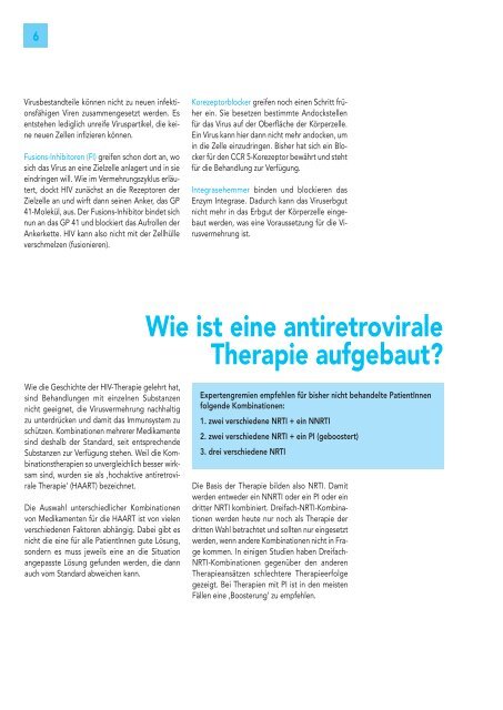 Nr. 65 | HIV-Therapie - Aidshilfe Köln
