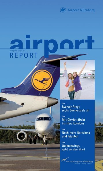 airportReport 1/2013 - Flughafen Nürnberg