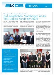 Newsletter 2/11 - AKDB