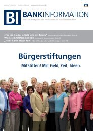 Bürgerstiftungen - Aktive Bürgerschaft