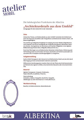 Architekturdetails aus dem Umfeld - Anregungen für den ... - Albertina