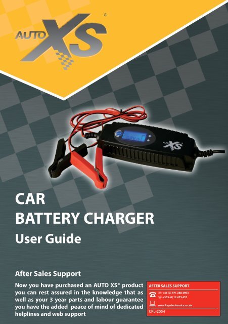 CAR BATTERY CHARGER - ALDI UK: Warranty Search