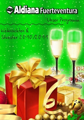 Unser Programm Weihnachten & Silvester 2010/2011 - Aldiana