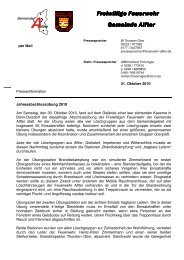 Hier die Feuerwehr-Pressemitteilung als PDF zum ... - Gemeinde Alfter
