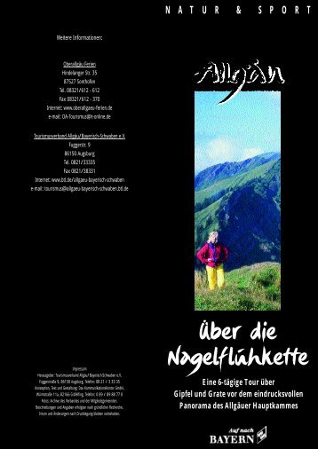 Über die Nagelfluhkette Über die Nagelfluhkette - Allgäu