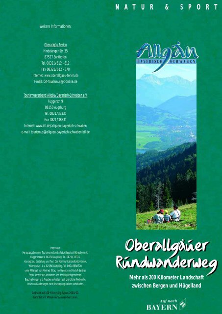 Oberallg−uer RWW-28.6.00 neu - Allgäu