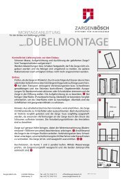 DÜBELMONTAGE