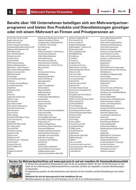 Erfolg_Ausgabe Nr. 3 - März 2009