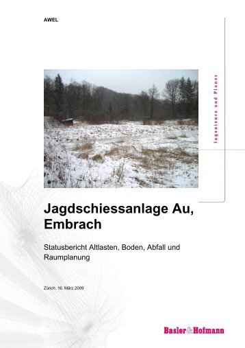 Jagdschiessanlage Au, Embrach - Amt für Landschaft und Natur ...