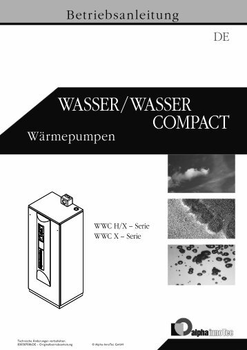 CompaCt Wasser / Wasser - Alpha-InnoTec GmbH