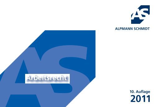 KK ArbR Umschlag (11).indd - Alpmann Schmidt