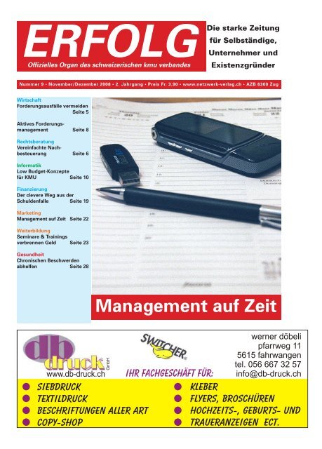 Erfolg_Ausgabe Nr. 9 - November/Dezember 2008