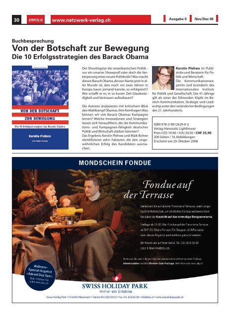 Erfolg_Ausgabe Nr. 9 - November/Dezember 2008