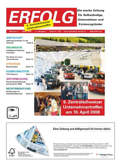 Erfolg_Ausgabe Nr. 3 - März 2008