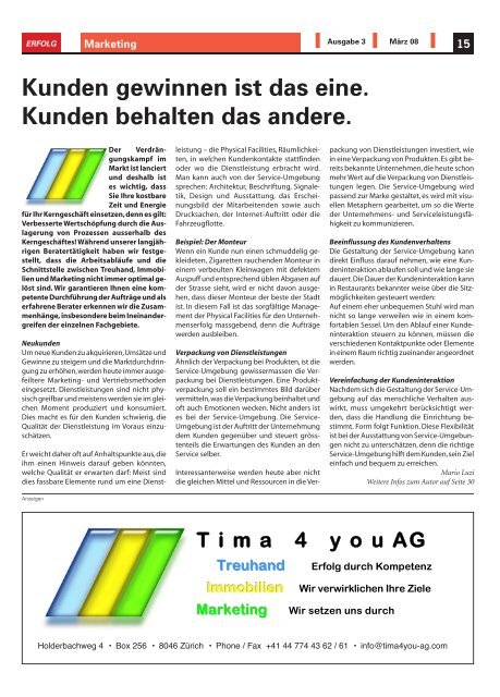 Erfolg_Ausgabe Nr. 3 - März 2008