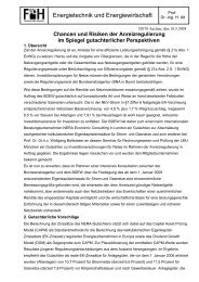 Anreizregulierung im Spiegel der Gutachter - von Prof. Dr.-Ing. H. Alt ...