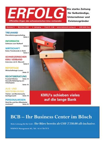 Erfolg_Ausgabe Nr. 5 - Mai/Juni 2008